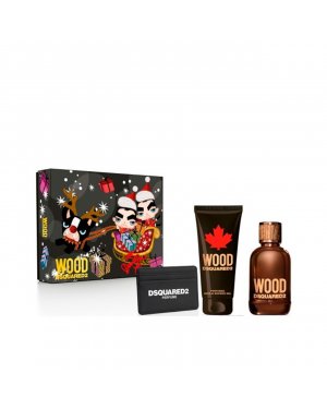 COFFRET: Dsquared2 Wood Pour Homme Eau de Toilette 100ml Coffret