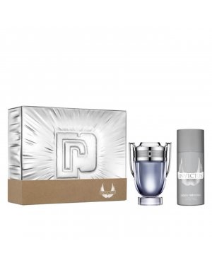 COFFRET: Paco Rabanne Invictus Eau de Toilette 100ml Coffret