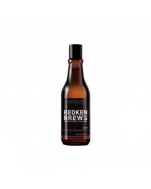 Redken Brews 3-in-1 Shampoo, Conditioner & Body Wash 300ml