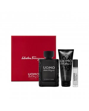 COFFRET: Salvatore Ferragamo Uomo Signature Eau de Parfum 100ml Coffret